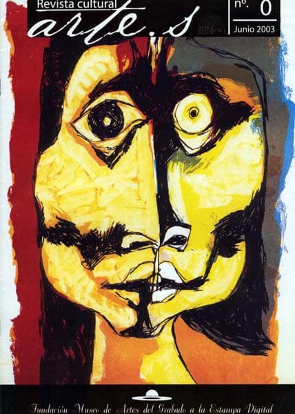 Revista cultural de Artes. Portada del Nº 0. Junio 2003.