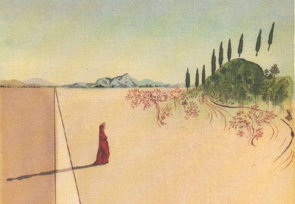 Verso y pintura. La Divina Comedia. El Infierno. Dante en imágenes de Salvador Dalí